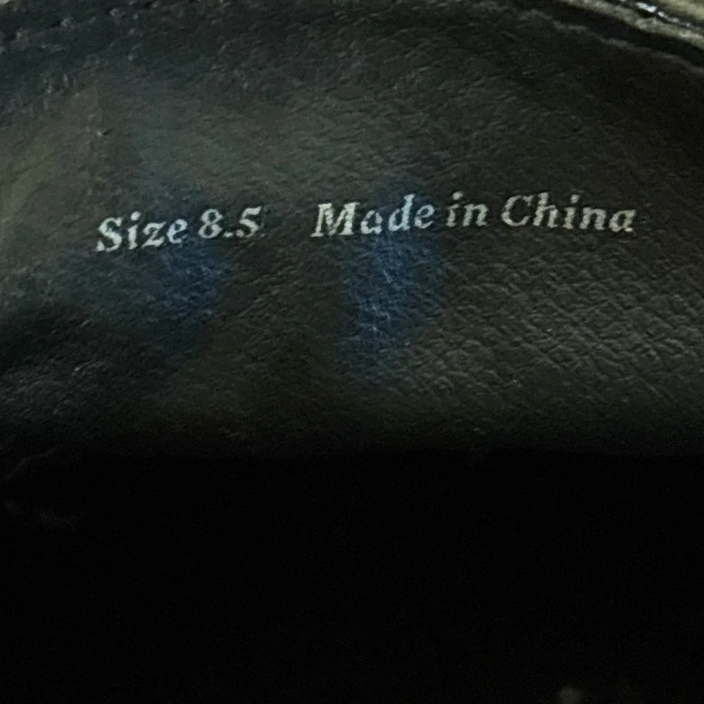 DOLCE VITA Elias Loafer Black Women Size 8.5 Lug Sole Platform Casual Office